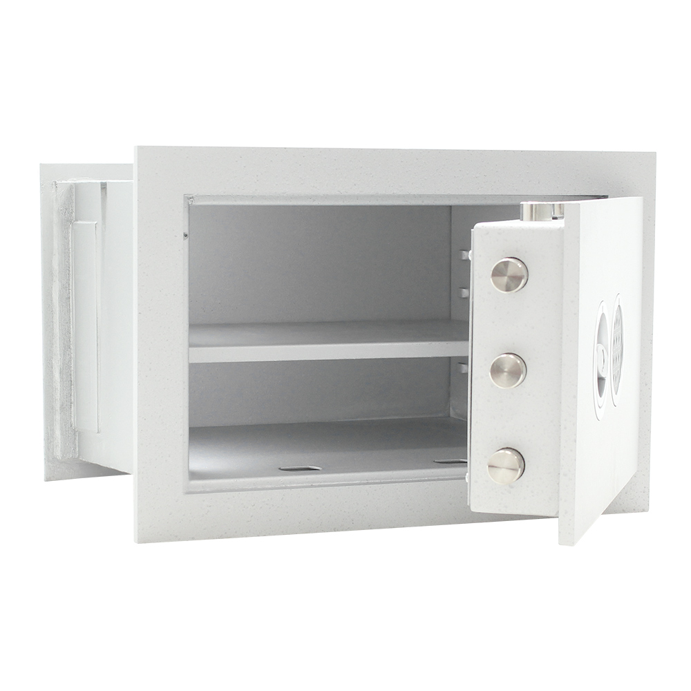 rottner-wandtresor-stone-se-35-premium-el-t04937_offen Rottner Wandtresor EN1 Stone SE 35 Premium Elektronikschloss weißaluminium