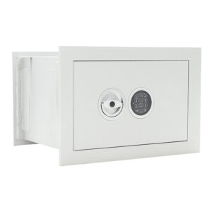 Rottner Wandtresor EN1 Stone SE 35 Premium Elektronikschloss weißaluminium