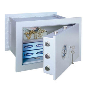 Rottner Wandtresor EN1 Stone SE 35 Premium Zahlenkombinationsschloss weißaluminium