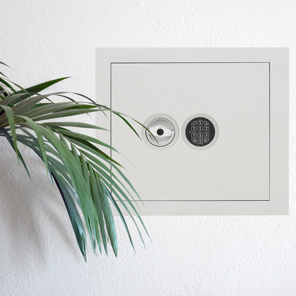 rottner-wandtresor-stone-se-45-premium-el-t04940_anwenderbild Rottner Wandtresor EN1 Stone SE 45 Premium Elektronikschloss weißaluminium