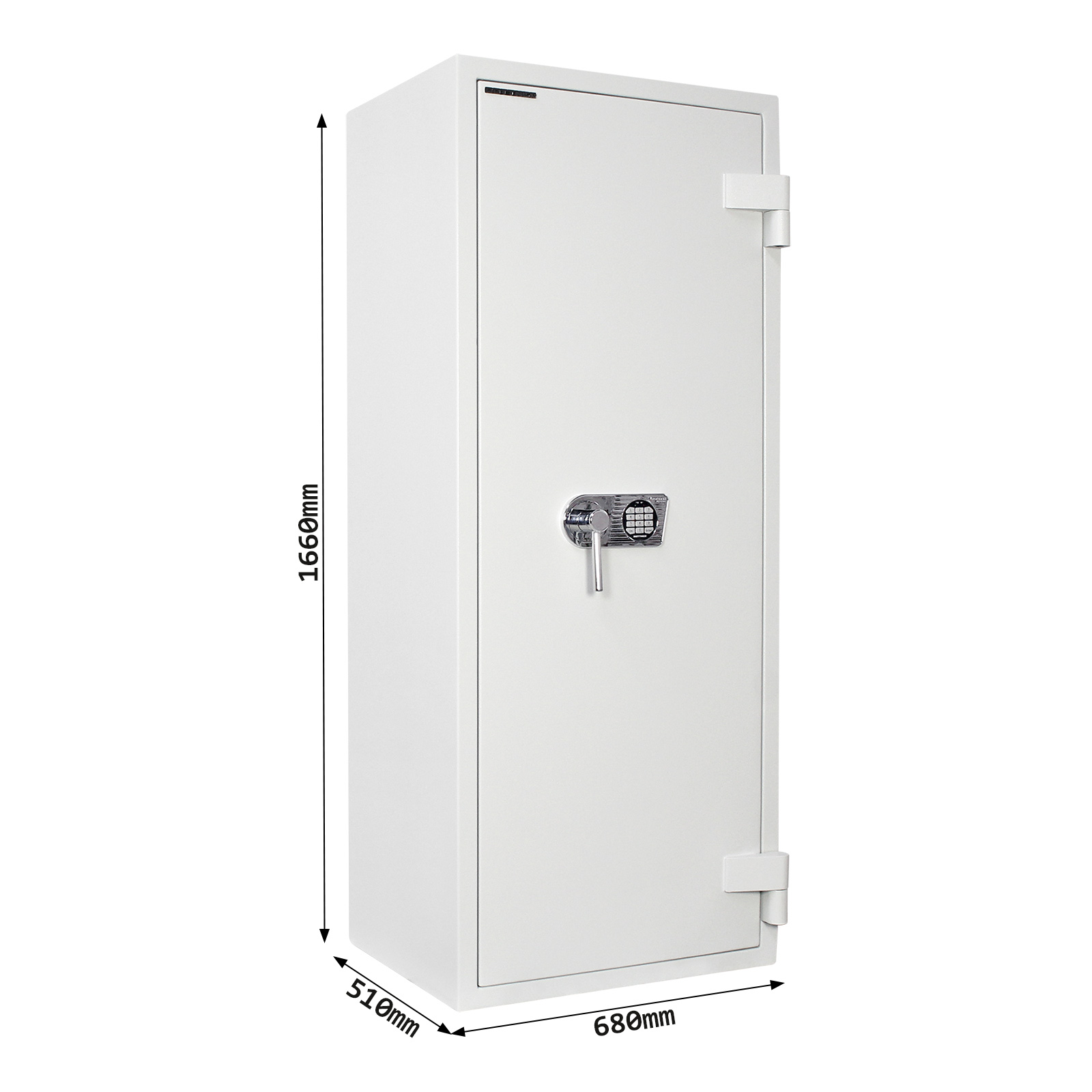 rottner-wertschutzschrank-diamant-super-fire-premium-do160-elektronikschloss-t05942_abmessungen Rottner Wertschutzschrank EN3 Diamant Super Fire Premium DO160 Elektronikschloss lichtgrau