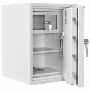 Rottner Wertschutzschrank EN3 Diamant Super Premium DO65 Elektronikschloss lichtgrau