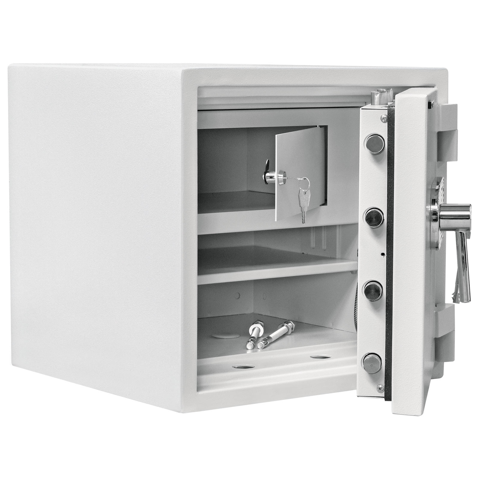 rottner-wertschutzschrank-en2-diamant-fire-premium-po50-db-t05908_offen Rottner Wertschutzschrank EN2 Diamant Fire Premium PO50 Doppelbartschloss