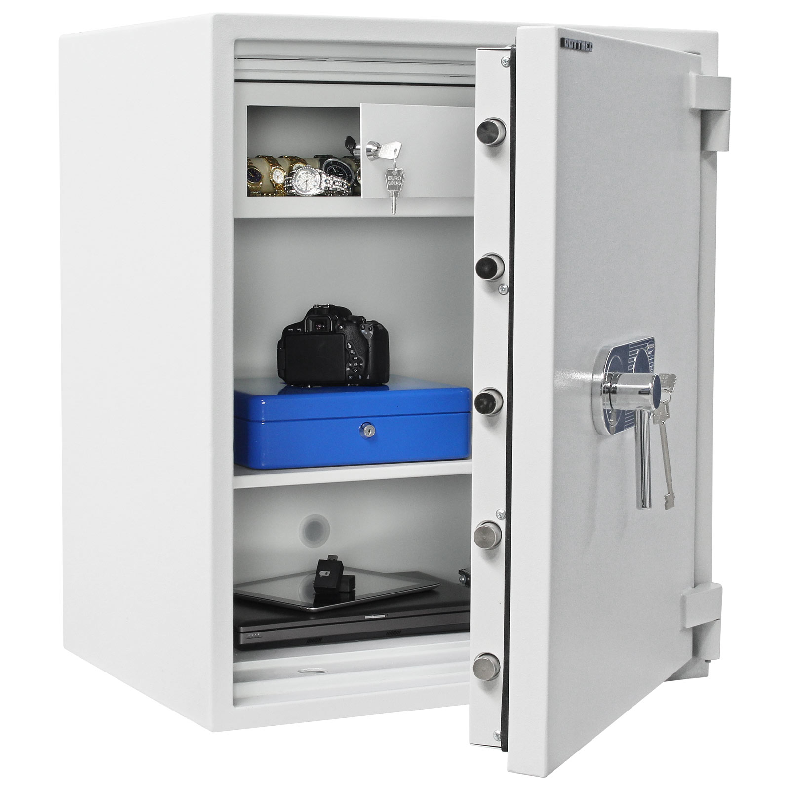 rottner-wertschutzschrank-en2-diamant-fire-premium-po80-db-t05914_inhalt2 Rottner Wertschutzschrank EN2 Diamant Fire Premium PO80 Doppelbartschloss grau