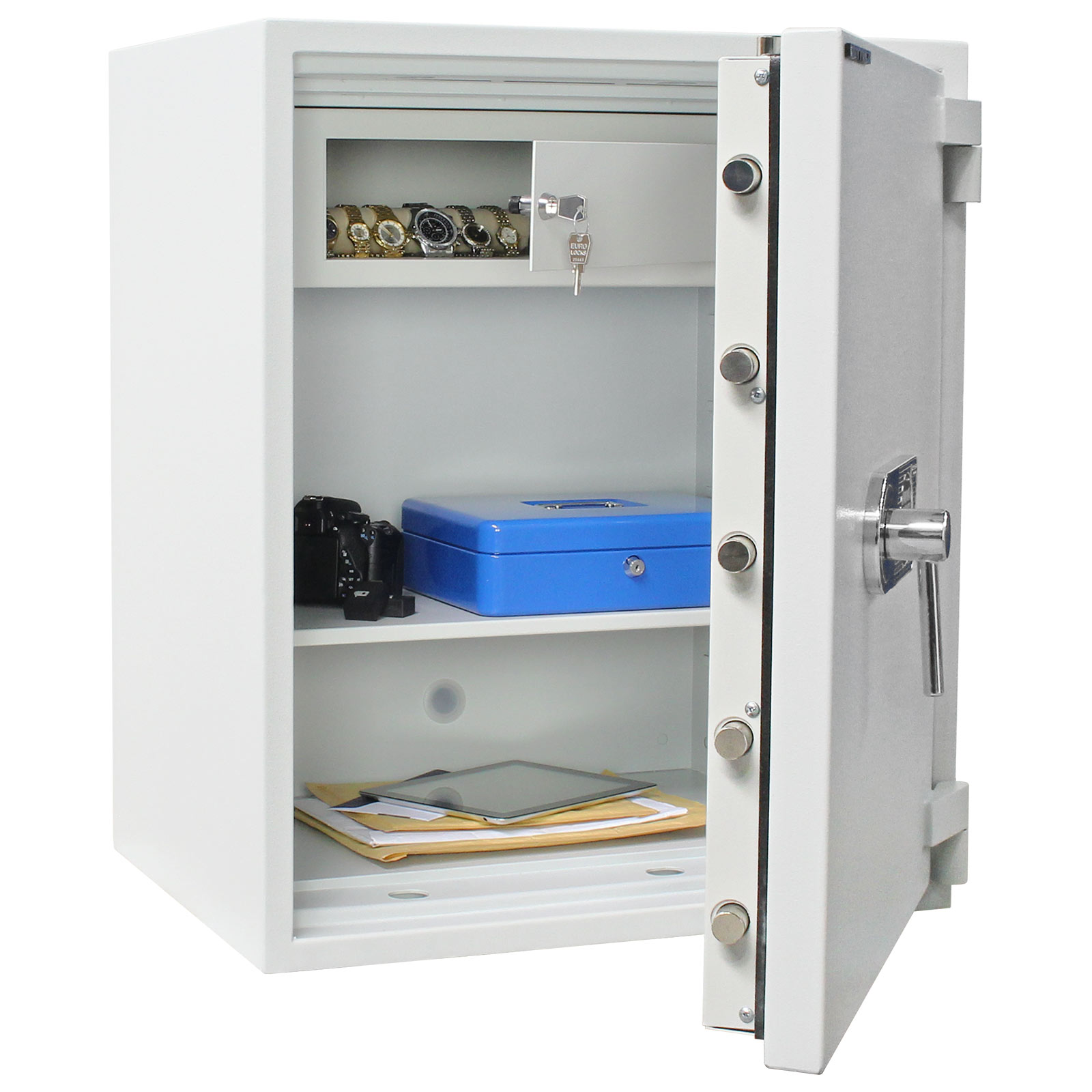 rottner-wertschutzschrank-en2-diamant-fire-premium-po80-el-t05915_inhalt2 Rottner Wertschutzschrank EN2 Diamant Fire PO80 Elektronikschloss lichtgrau