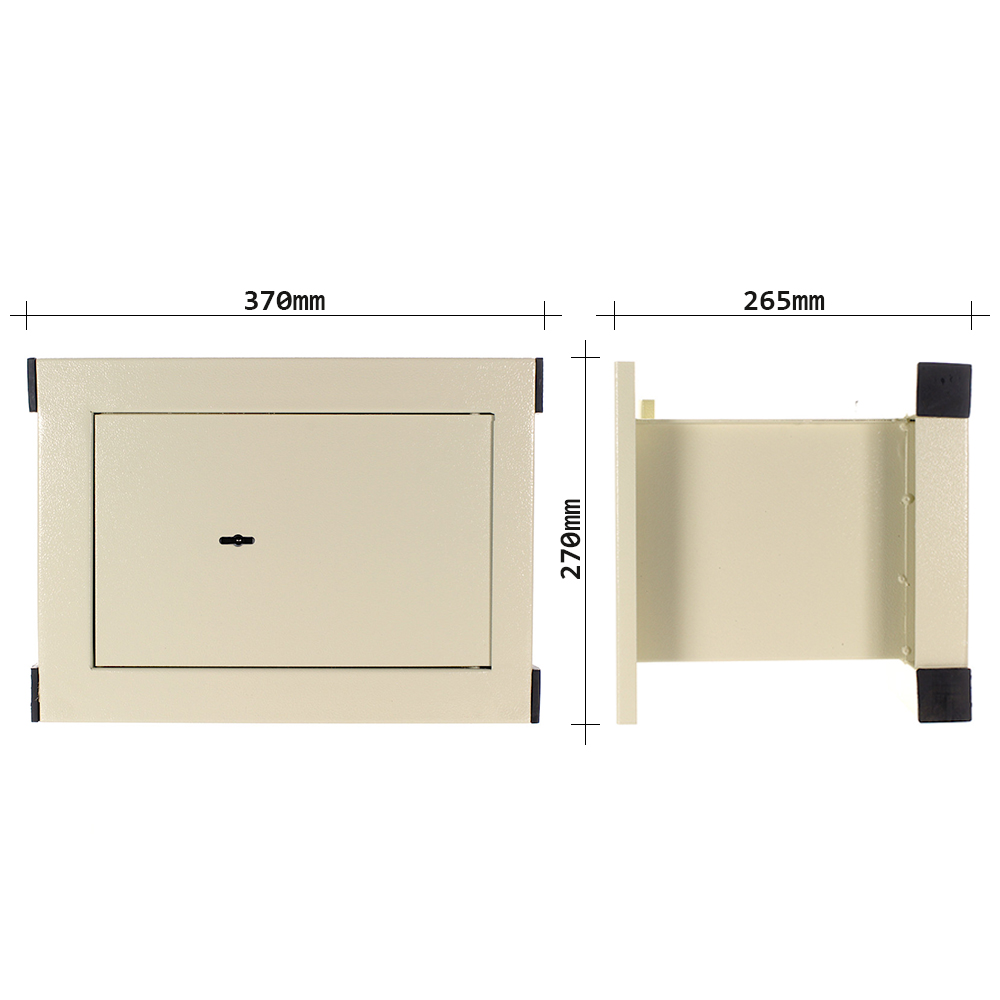 rottner-wn-26-wandtresor-t02474_abmessungen_1 Rottner Wandtresor WN 26 Doppelbartschloss weiß