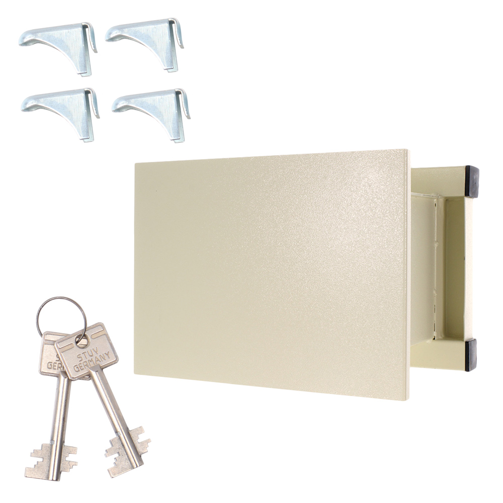 rottner-wn-26-wandtresor-t02474_zubehoer_1 Rottner Wandtresor WN 26 Doppelbartschloss weiß