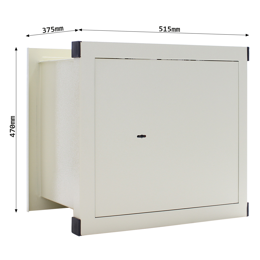 rottner-wno45-wandtresor-t02480_abmessungen Rottner Wandtresor HIT 2000 WNO 45 Doppelbartschloss weiß