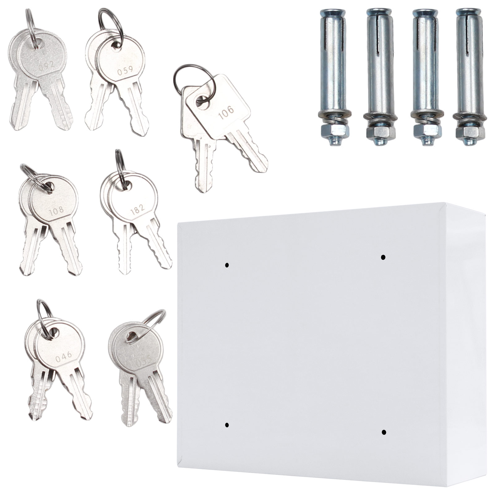 rottner-schluesselausgabe-keysystem-6-outdoor-el-T06468_zubehoer Rottner Schlüsselausgabe Keysystem 6 Outdoor Elektronikschloss weiß