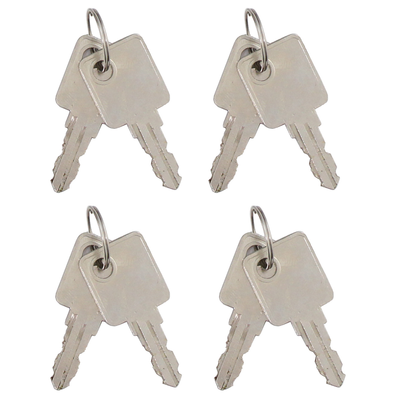 rottner-bks4-inox-t04188_zubehoer Rottner Briefkastenanlage 4 Briefkästen Edelstahl