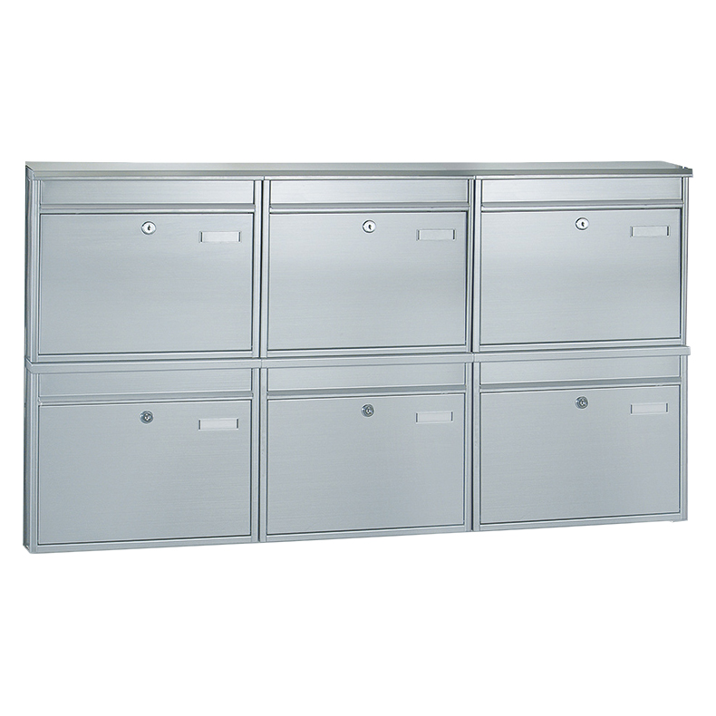 rottner-bks6-inox-t04191_vs-ff-bk-only Rottner Briefkastenanlage 6 Briefkästen Edelstahl