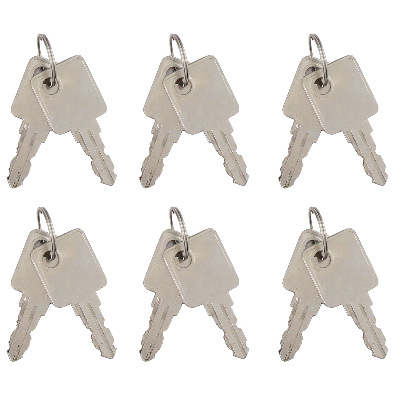 rottner-bks6-inox-t04191_zubehoer Rottner Briefkastenanlage 6 Briefkästen Edelstahl