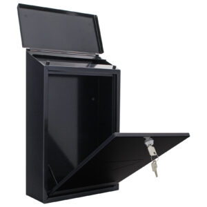 Rottner Briefkasten Parma schwarzgrau