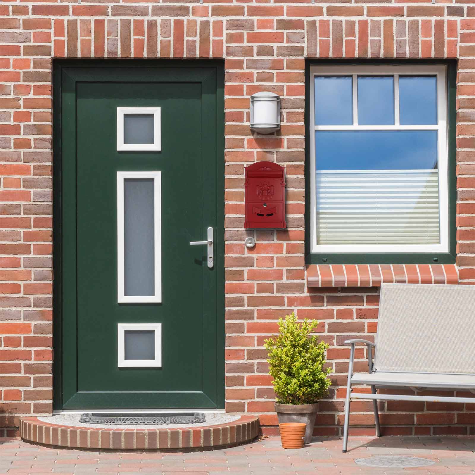 rottner-briefkasten-ashford-rot-t05376_anwenderbild Rottner Briefkasten Ashford rot