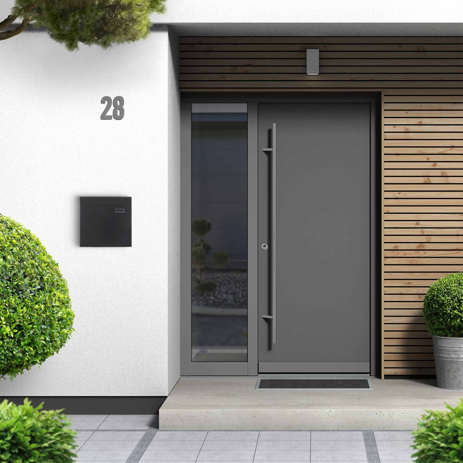 rottner-briefkasten-kensigton-schwarz-t05742_anwenderbild1 Rottner Briefkasten Kensington schwarz