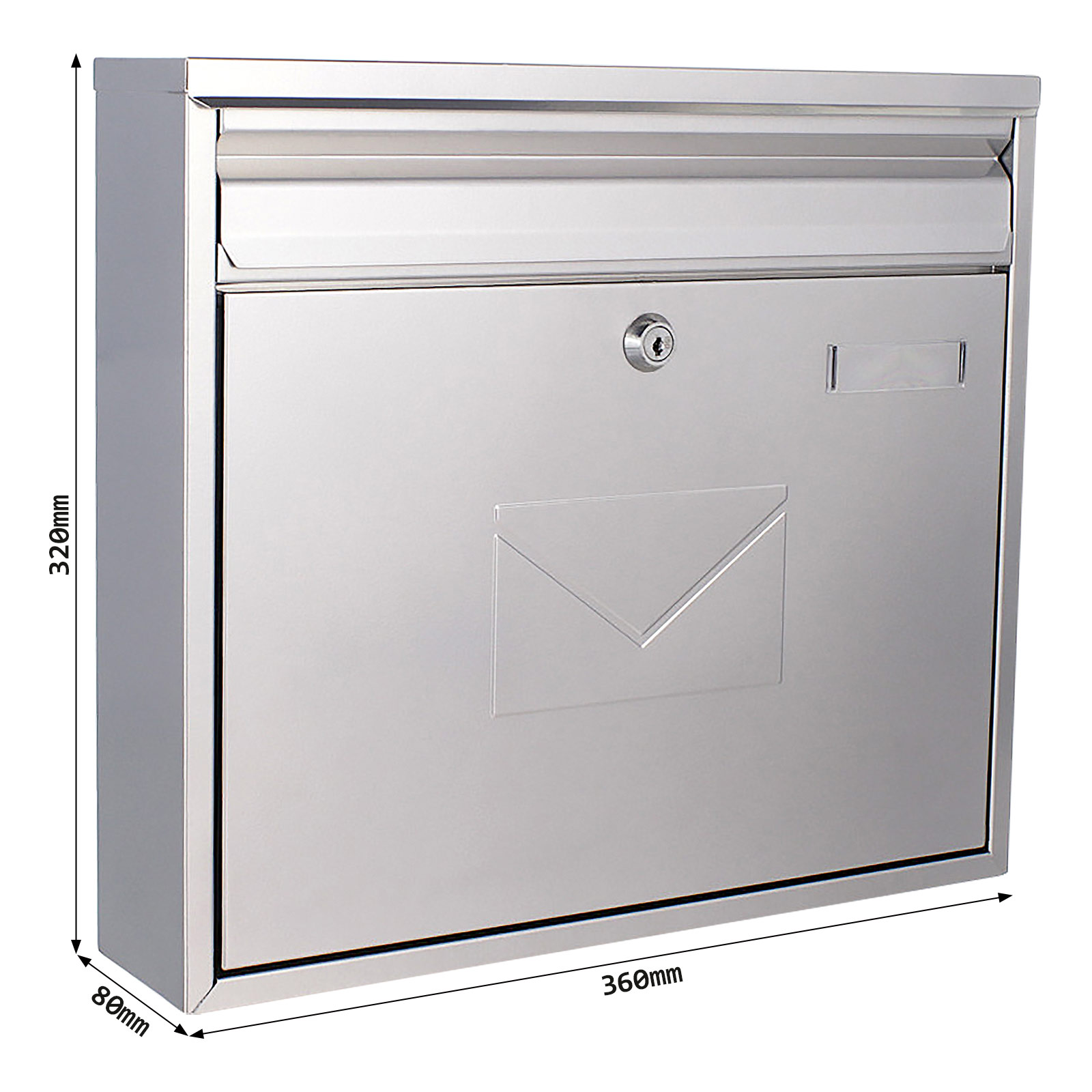 rottner-briefkasten-teramo-silber-t04779_abmessungen1 Rottner Briefkasten Teramo silber