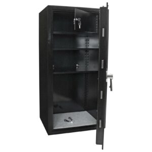 Rottner Wertschutzschrank EN1 Monaco 120 Doppelbartschloss schwarz