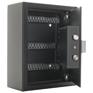 Rottner Schlüsseltresor Fifty Key mit Handy Öffnung schwarz