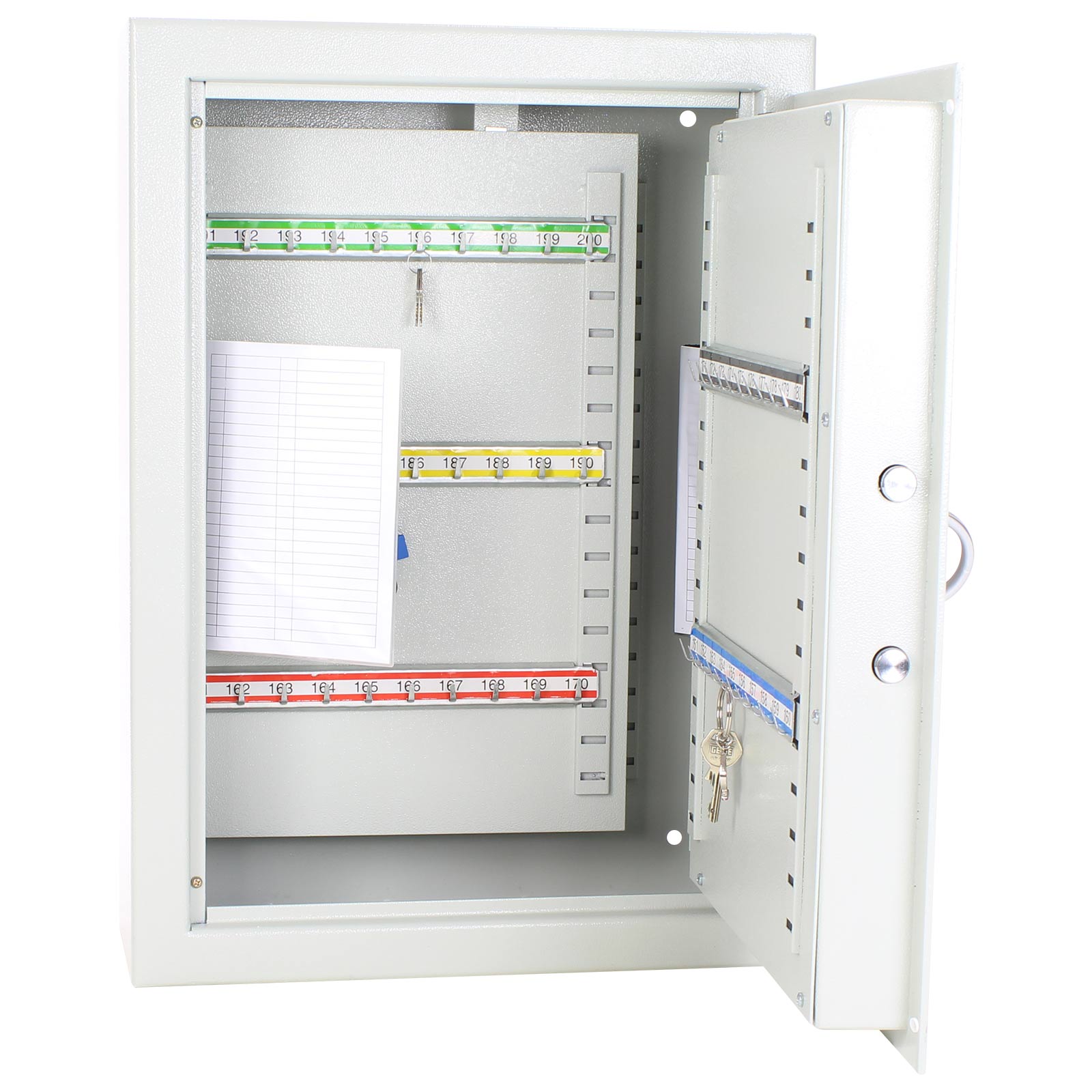 rottner-schluesseltresor-st150-el-premium-s00339_inhalt2-op Rottner Schlüsseltresor ST 150 Premium Elektronikschloss grau