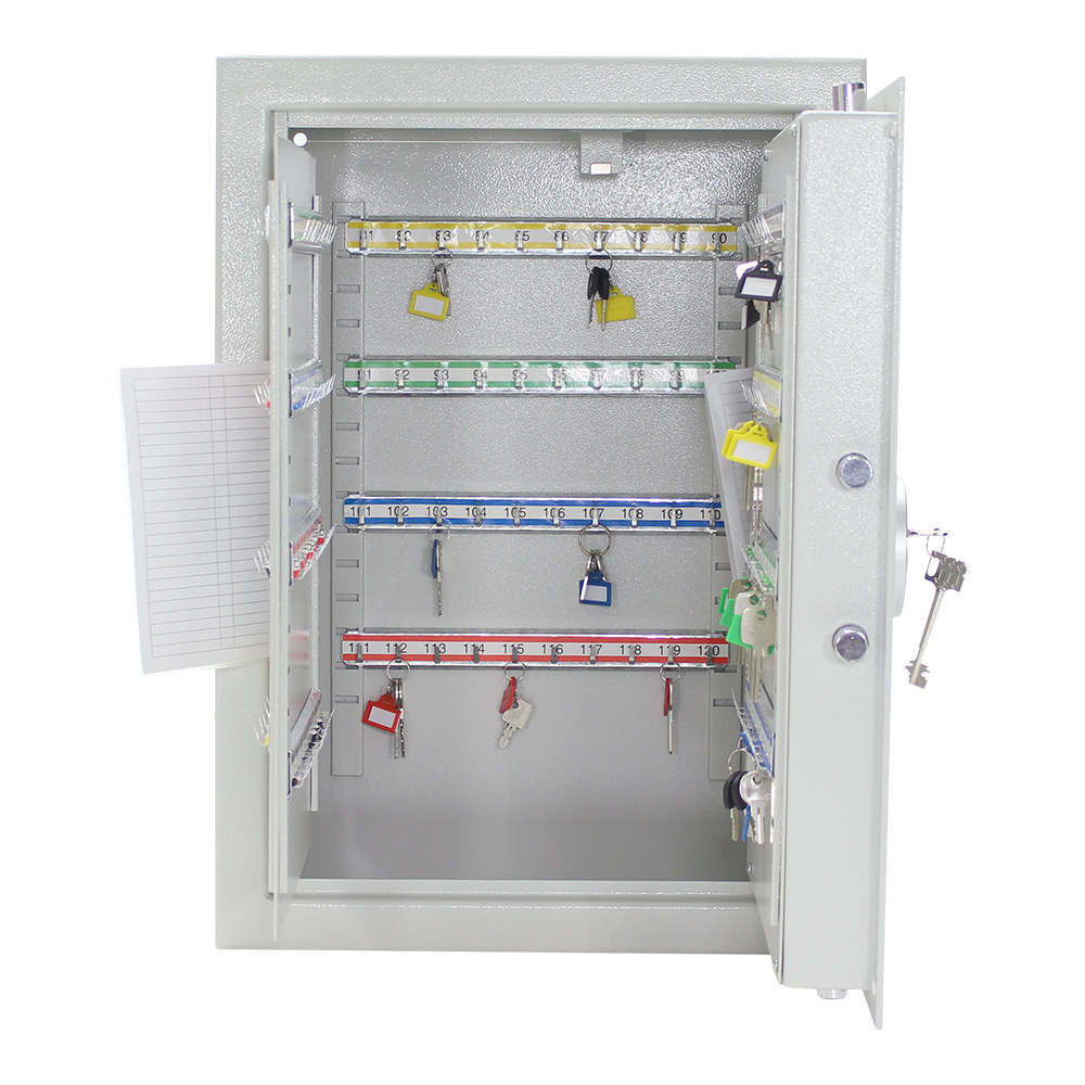 rottner-schluesseltresor-st150-premium-s00338_inhalt2 Rottner Schlüsseltresor ST 150 Premium Doppelbartschloss grau