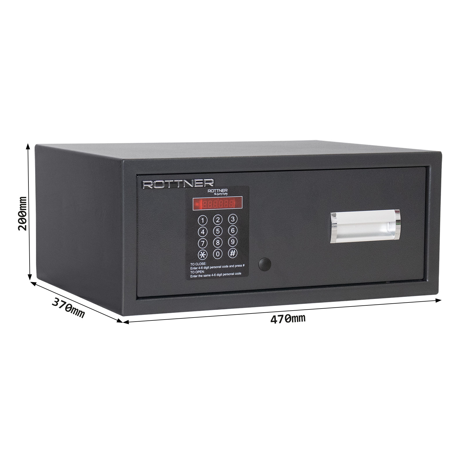 rottner-schubladentresor-motion-1-el-v2-t06152_abmessungen Rottner Schubladentresor MOTION 1 Elektronikschloss anthrazit