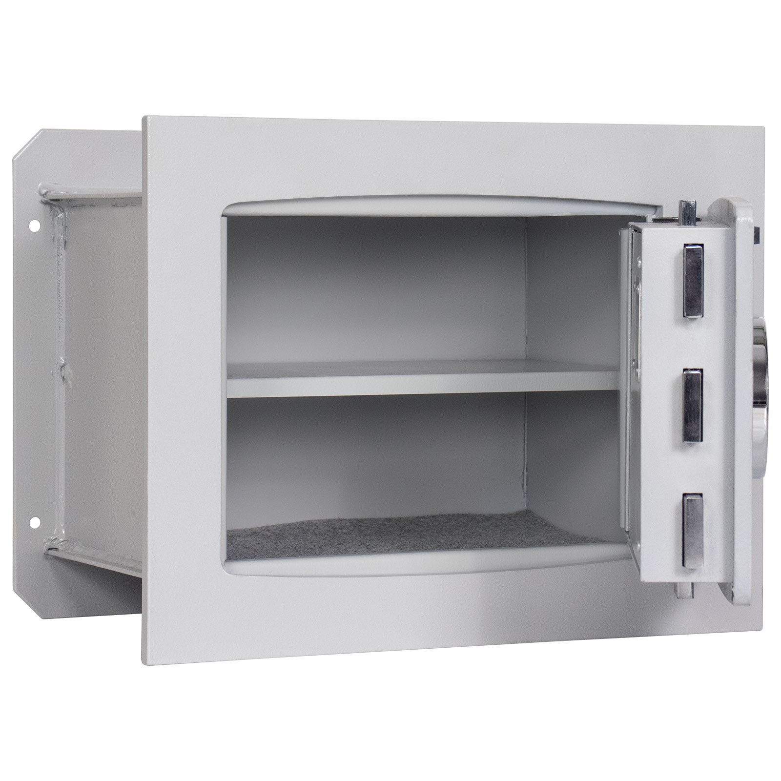 rottner-wandtresor-en1-delta-30-el-v2-t05808_offen Rottner Wandtresor EN1 Delta 30 Elektronikschloss lichtgrau