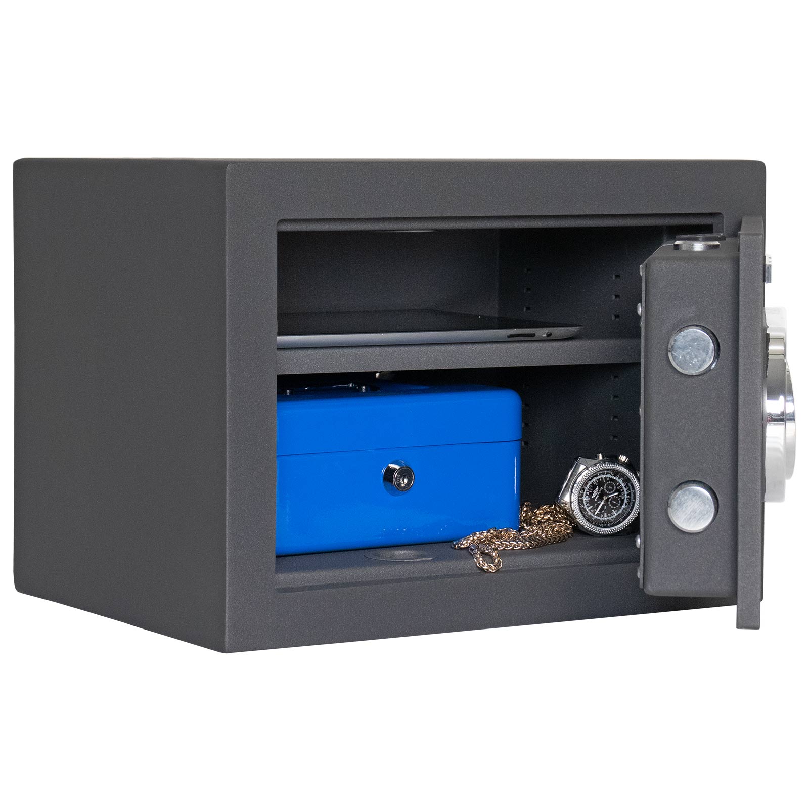 rottner-wertschutzschrank-en1-toscana-26-el-anthrazit-v2-t06527_inhalt2 Rottner Wertschutzschrank EN1 Toscana 26 Elektronikschloss anthrazit Sondermodell