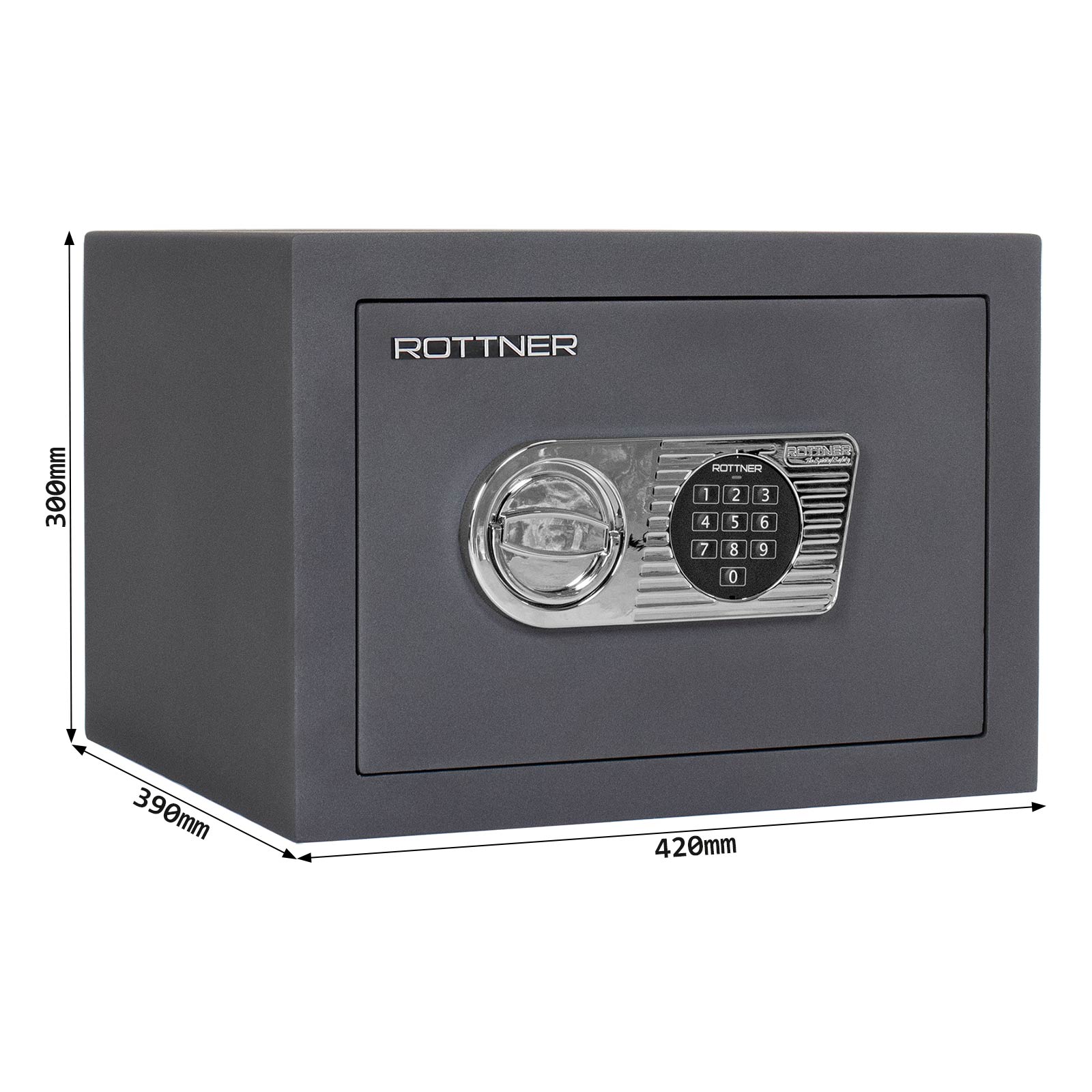 rottner-wertschutzschrank-en1-toscana-40-el-v2-t06528_abmessungen Rottner Wertschutzschrank EN1 Toscana 40 Elektronikschloss anthrazit Sondermodell