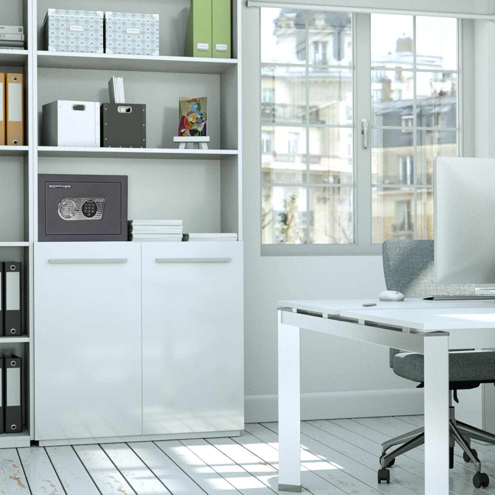 rottner-wertschutzschrank-en1-toscana-40-el-v2-t06528_anwenderbild Rottner Wertschutzschrank EN1 Toscana 40 Elektronikschloss anthrazit Sondermodell