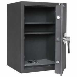 Rottner Wertschutzschrank EN1 Toscana 65 Doppelbartschloss anthrazit