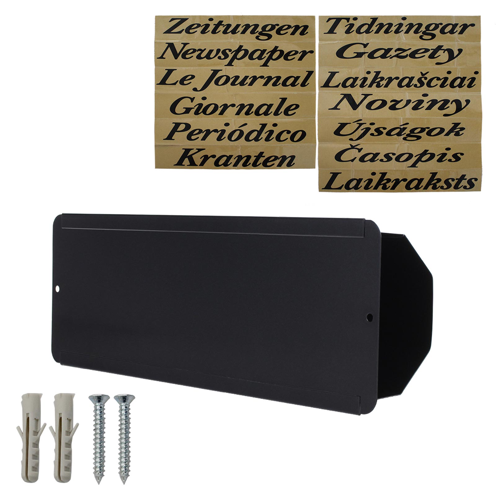 rottner-zeitungsrolle-54008-pescara-anthrazit-t03030_zubehoer1 Rottner Zeitungsrolle Pescara Schwarzgrau