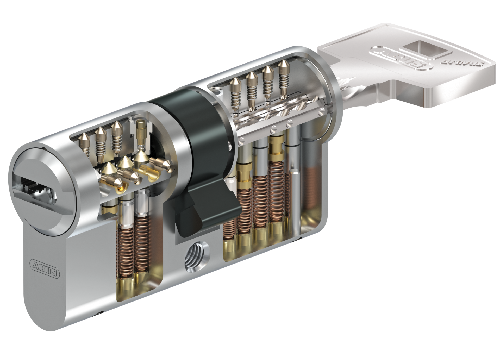 ABUS_Bravus-3000_Zylinder.png ABUS BRAVUS 3000 Schließzylinder inkl. 3 Schlüssel