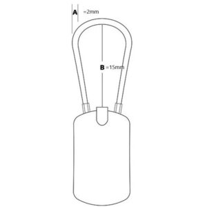 MasterLock Kofferschloss KS 4684