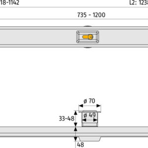 ABUS Panzerriegel PR2800