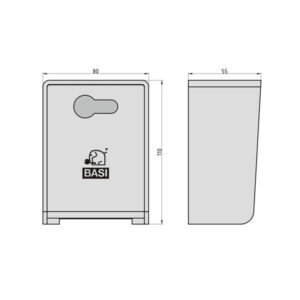 BASI Schlüsselsafe SSPZ 110