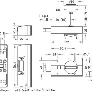 EVVA Sicherheits-Zusatzschloss K9000