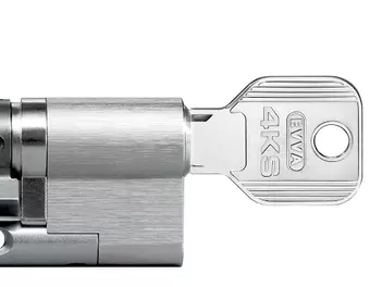 EVVA 4KS Schließzylinder inkl. 3 Schlüssel + SI-Karte