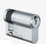 EVVA EPS Halbzylinder inkl. 3 Schlüssel + SI-Karte