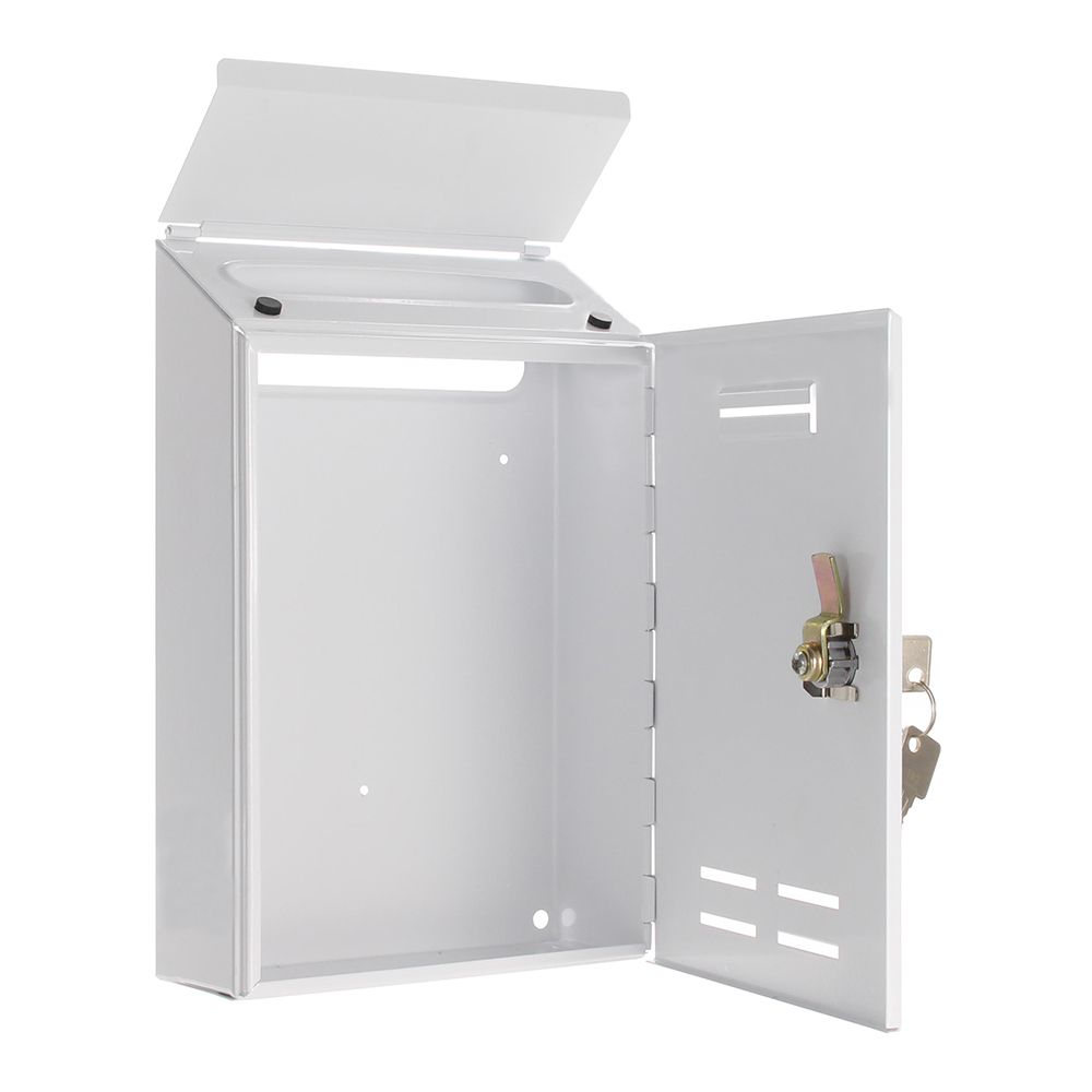 rottner-10528-standard-i-weiss-t00075_offen.jpeg Rottner Briefkasten Standard I weiß