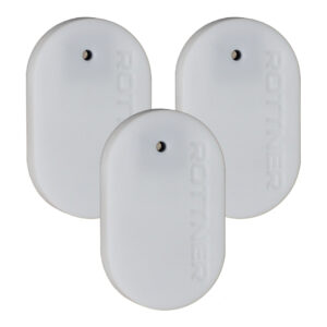 Rottner Akku Hitzemelder Aufkleber 3er Pack