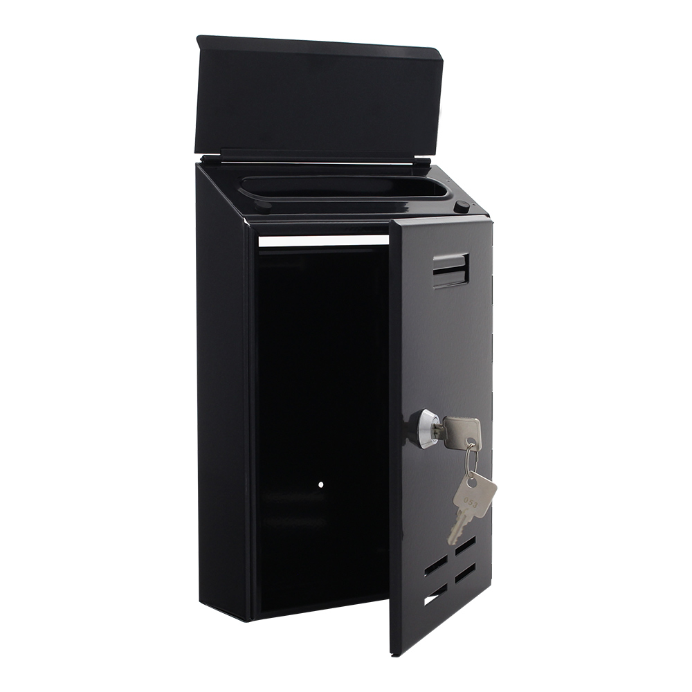 rottner-briefkasten-10508-standard-i-anthrazit-t00071_offen.jpeg Rottner Briefkasten Standard I Schwarzgrau