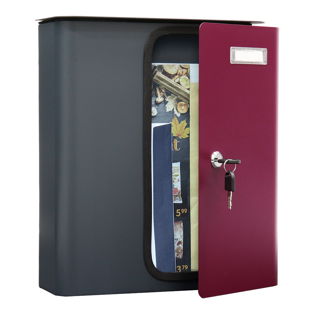 rottner-briefkasten-splashy-korpus-anthrazit-tuer-berry-s00314_inhalt.jpeg Rottner Briefkasten Splashy anthrazit  berry