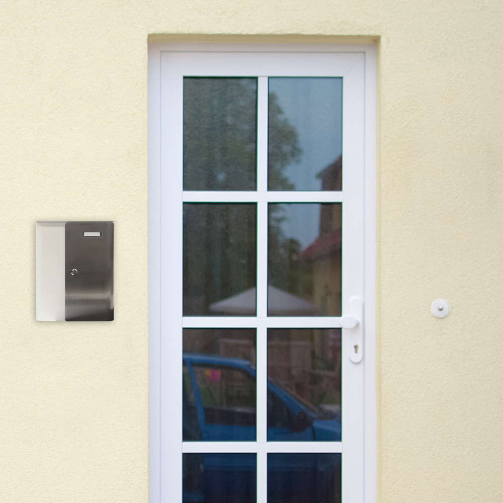 rottner-briefkasten-splashy-korpus-weiss-tuer-edelstahl-s00319_anwenderbild.jpeg Rottner Briefkasten Splashy  weiß Edelstahl