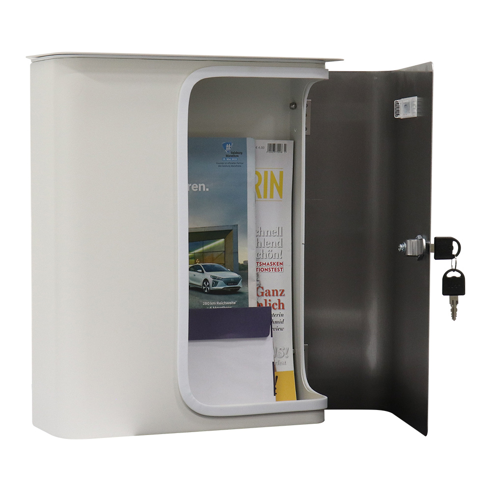 rottner-briefkasten-splashy-korpus-weiss-tuer-edelstahl-s00319_inhalt_1.jpeg Rottner Briefkasten Splashy  weiß Edelstahl