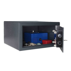 Rottner Möbeltresor Saturn LE 17 Anthrazit Doppelbartschloss