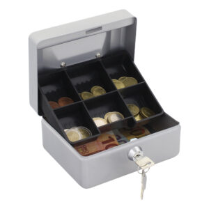 Rottner Geldkassette Traun 1 silber