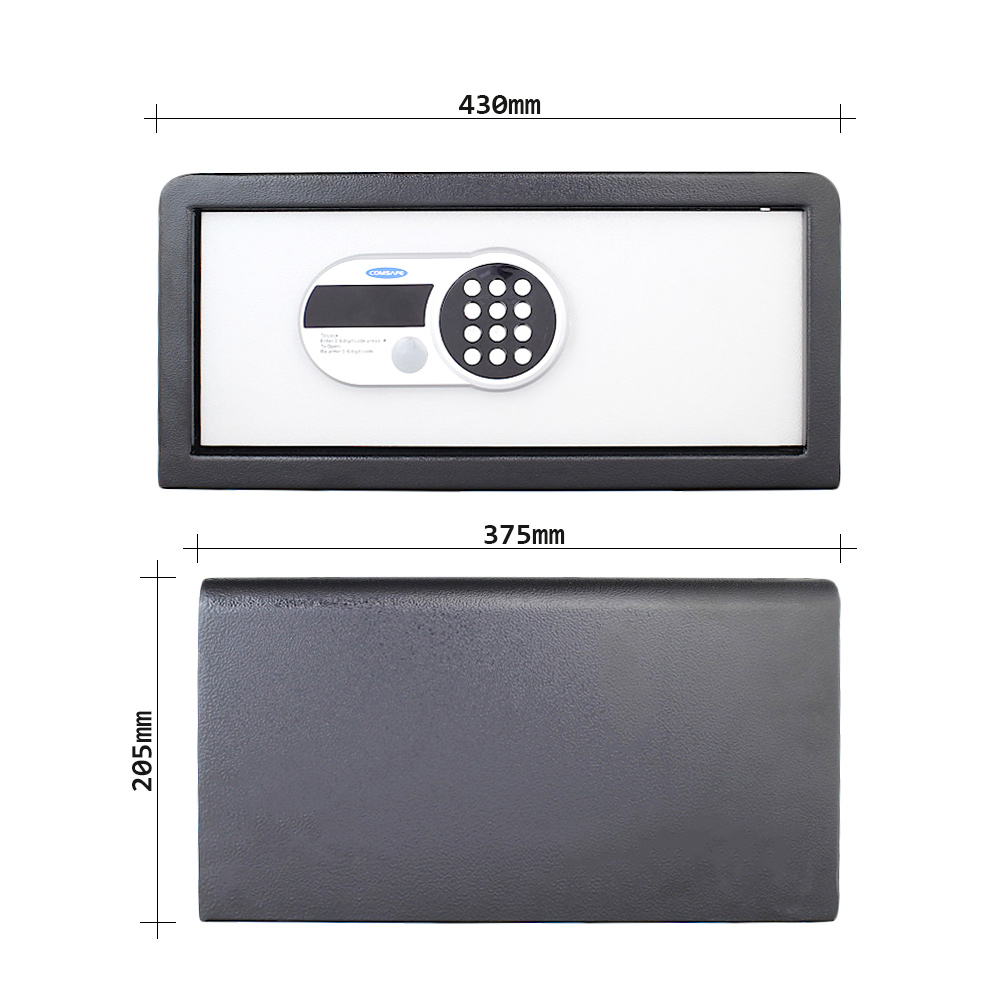 rottner-traveller-laptop-gleichschliessend-t05812_abmessungen.jpeg Rottner Hoteltresor Traveller Laptop Elektronikschloss Schlüssel gleichschließend