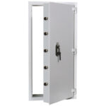 Rottner Tresortür EN1 TTV 18 Premium Elektronikschloss lichtgrau