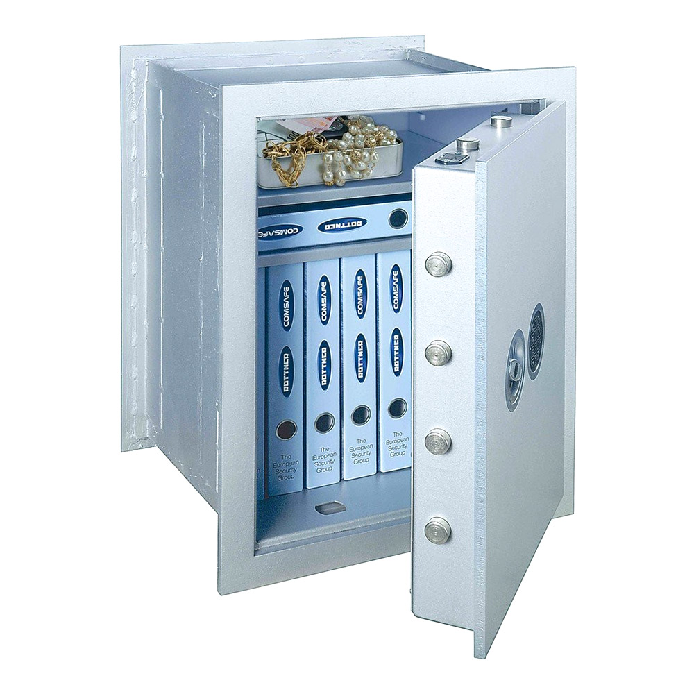 rottner-wandtresor-stone-gse-80-premium-mc-t05055_inhalt.jpeg Rottner Wandtresor EN1 Stone GSE 80 Premium Zahlenkombinationsschloss weiß