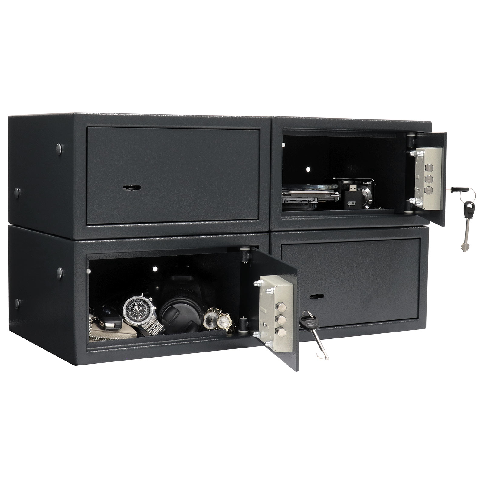 rottner-wertfach-le-170-block-t05906_block4inhalt.jpeg Rottner Wertfach LE 170 Block Doppelbartschloss anthrazit